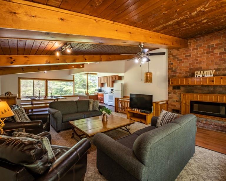 Swiss living room space